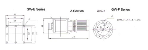 Cast Iron Rotary Valves Diagram