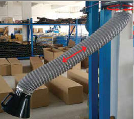 Ezi-Flex Telescopic Fume Arms